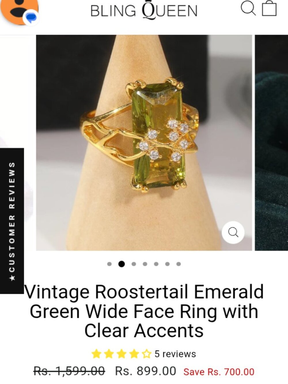 Vintage Rings - Picture 4 of 6
